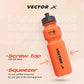 Vector X  Invader Pro Sports Bottle, Orange - 600ML - Best Price online Prokicksports.com