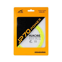 HUNDRED JP 70 Power Badminton String 0.70mm – Durable High Control Power String for All-Round Performance with Maximum Tension Retention and Stability - Best Price online Prokicksports.com