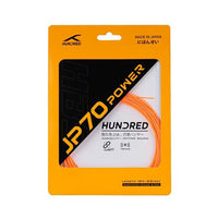 HUNDRED JP 70 Power Badminton String 0.70mm – Durable High Control Power String for All-Round Performance with Maximum Tension Retention and Stability - Best Price online Prokicksports.com
