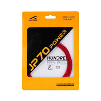 HUNDRED JP 70 Power Badminton String 0.70mm – Durable High Control Power String for All-Round Performance with Maximum Tension Retention and Stability - Best Price online Prokicksports.com