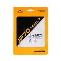 HUNDRED JP 70 Power Badminton String 0.70mm – Durable High Control Power String for All-Round Performance with Maximum Tension Retention and Stability - Best Price online Prokicksports.com