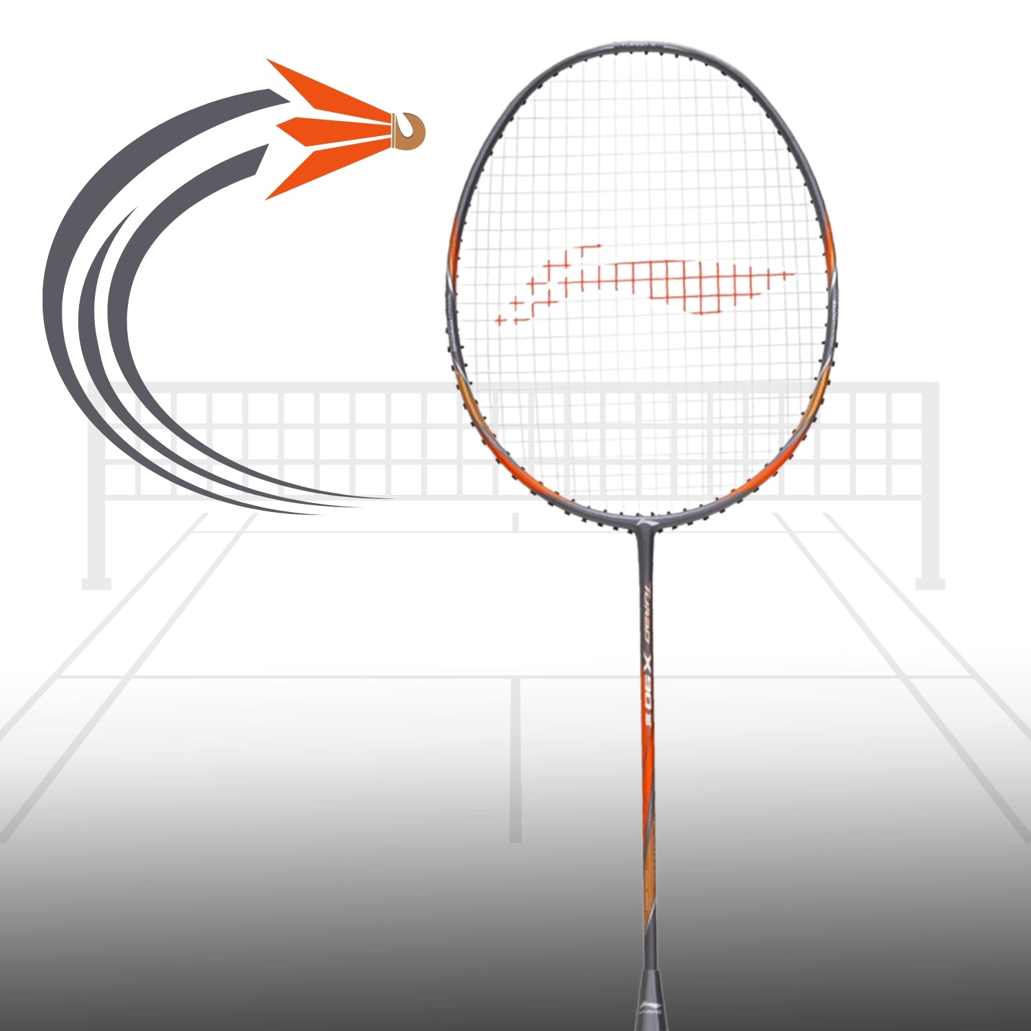 Li-Ning Turbo X90 III Strung Badminton Racquet - Best Price online Prokicksports.com