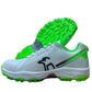 Kookaburra Pro 3.0 Rubber Cricket Shoes - Durable, Lightweight & Stylish | Rubber Cricket Shoes, Lightweight Cricket Shoes - Green/White - Best Price online Prokicksports.com