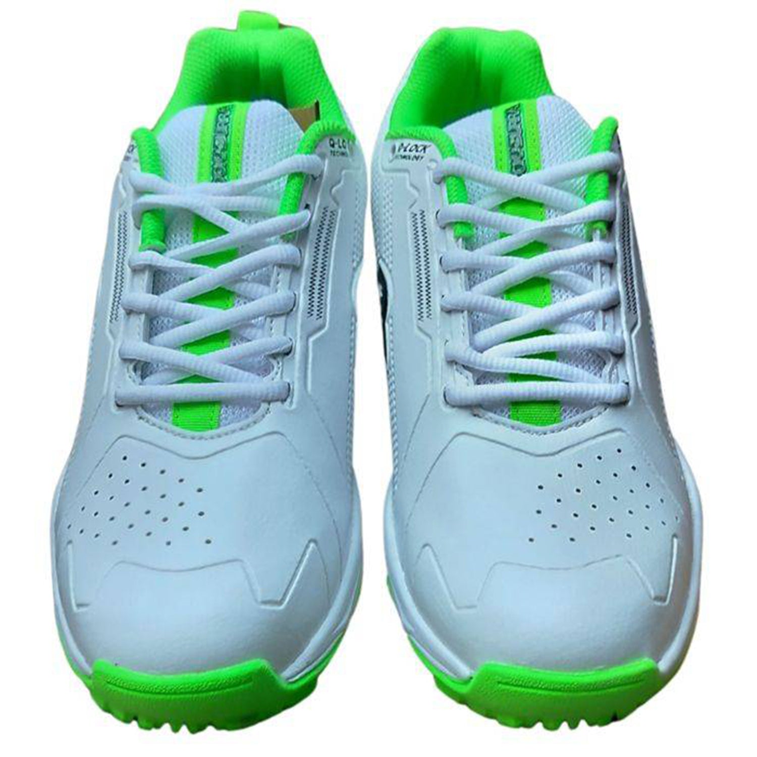 Kookaburra Pro 3.0 Rubber Cricket Shoes - Durable, Lightweight & Stylish | Rubber Cricket Shoes, Lightweight Cricket Shoes - Green/White - Best Price online Prokicksports.com