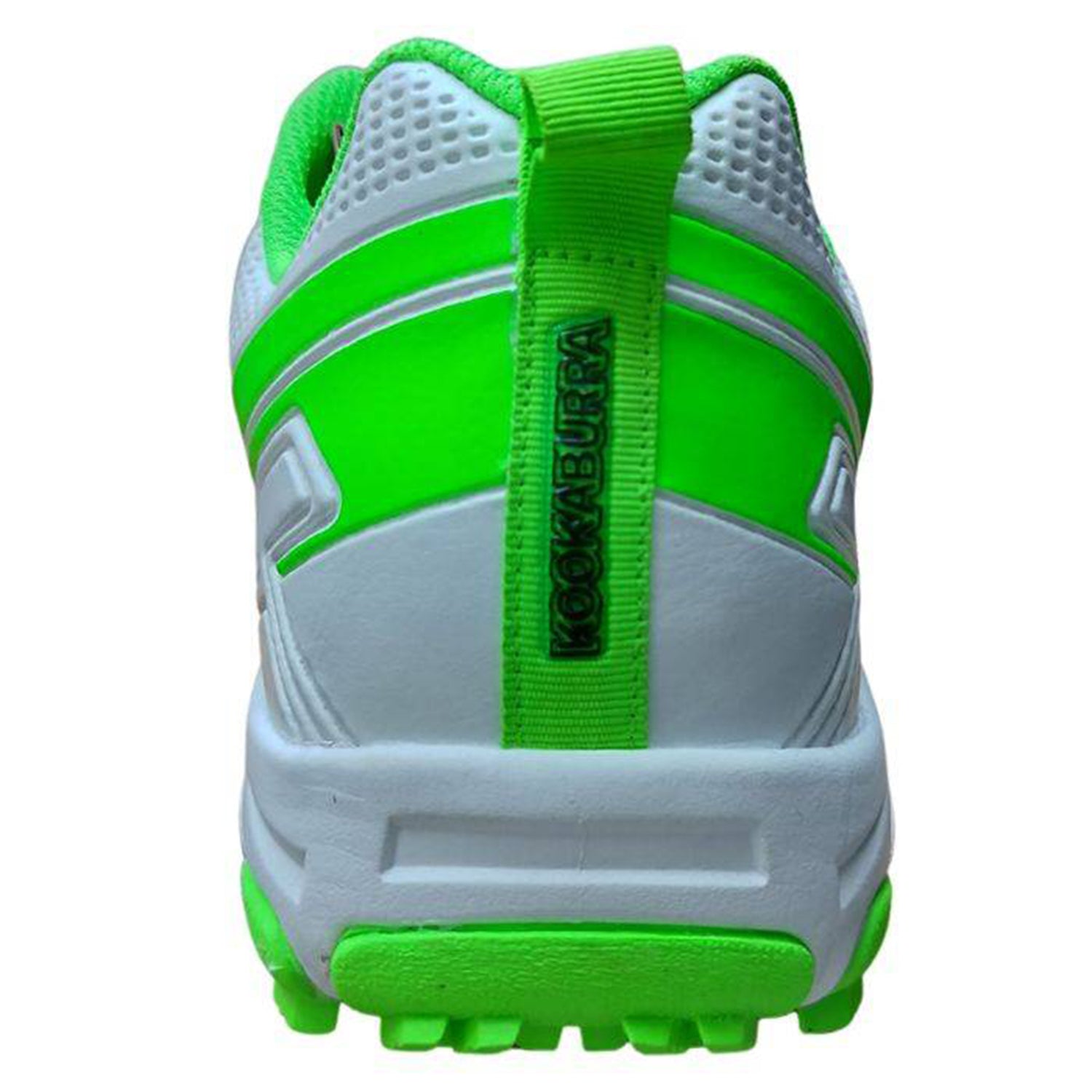 Kookaburra Pro 3.0 Rubber Cricket Shoes - Durable, Lightweight & Stylish | Rubber Cricket Shoes, Lightweight Cricket Shoes - Green/White - Best Price online Prokicksports.com