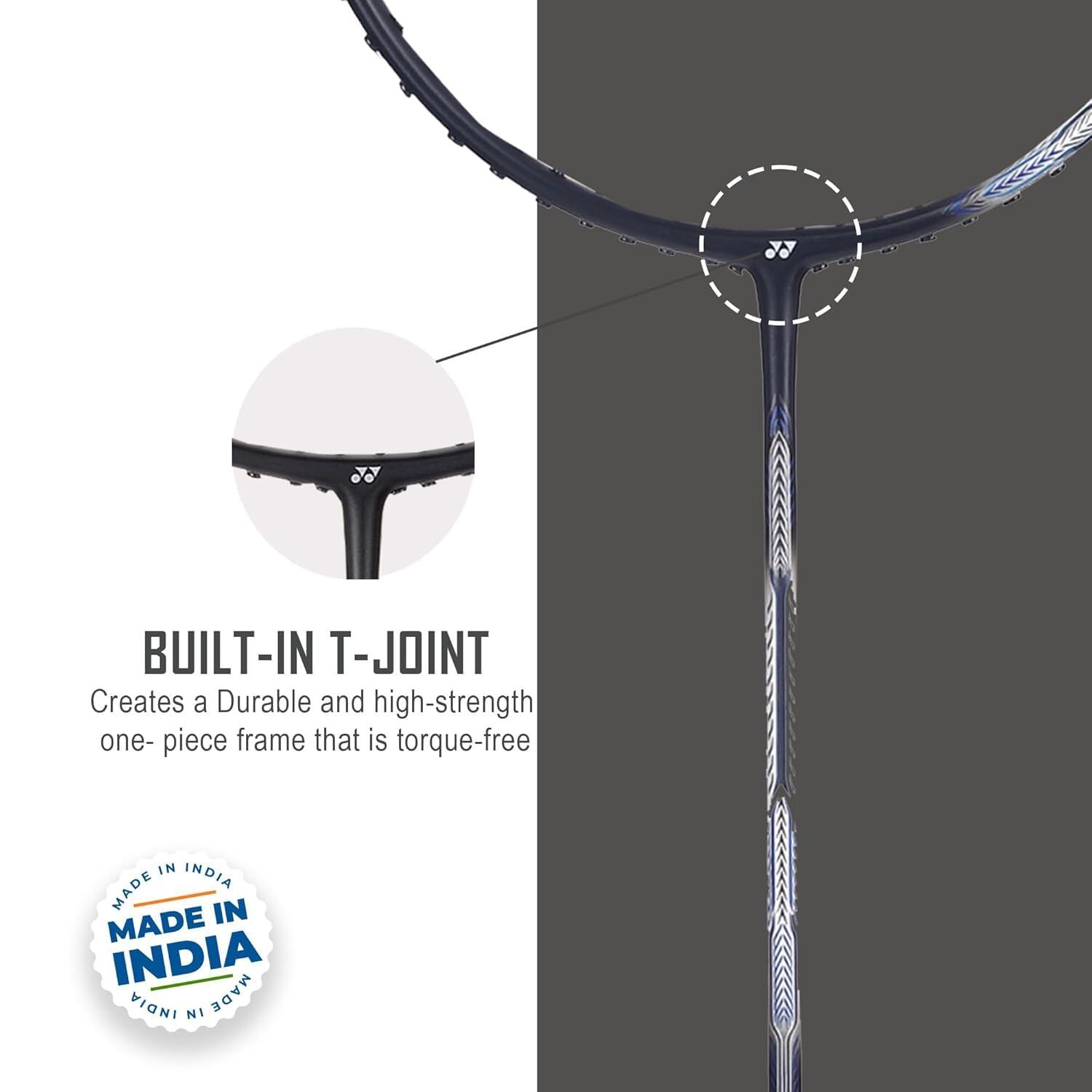 YONEX BADMINTON ASTROX00Namdブラックパープルラケット Yonex Badminton Racquet Astrox Attack 9 Dark Purple G4 4U