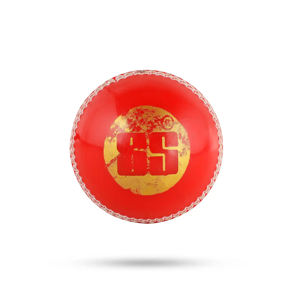SS Gutsy (Alum Tanned) Cricket Ball - Red | 156g