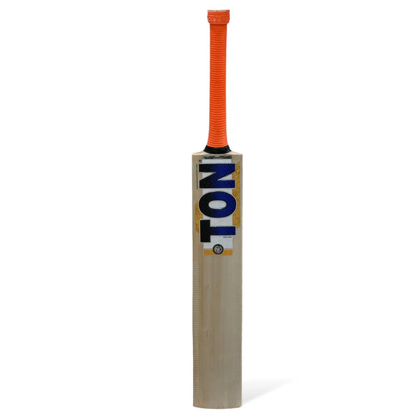 SS TON Dhoni Players Kashmir Willow Cricket Bat | Grade 4 Kashmir Willow Bat with Powerful Sweet Spot & Superior Balance
