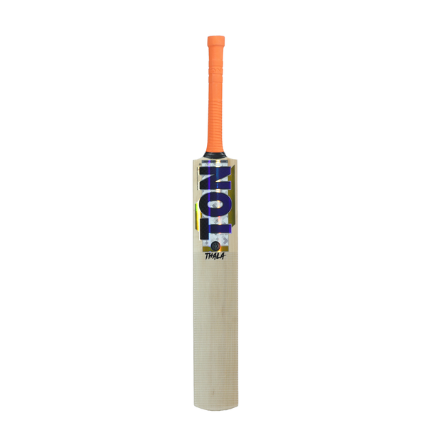 SS TON Thala Kashmir Willow Cricket Bat | Premium Kashmir Willow Bat with Wide Sweet Spot, Superior Grip & Air-Dried Willow