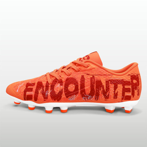 NIVIA Encounter Retro Football Shoes | Multi-Ground Football Studs with TPU Upper, Hybrid Traction & Water-Resistant Design