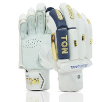 SS TON Blue Label Right Hand Cricket Batting Gloves - Men's