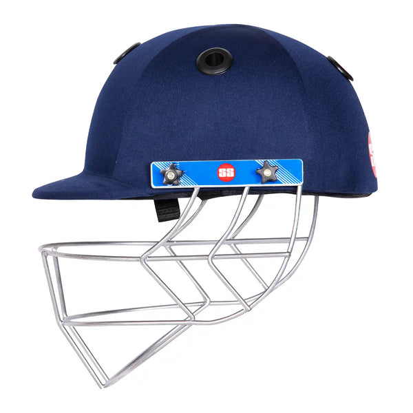 SS Prince Cricket Helmet | Lightweight Polypropylene Shell with PU Foam Padding & Steel Face Guard