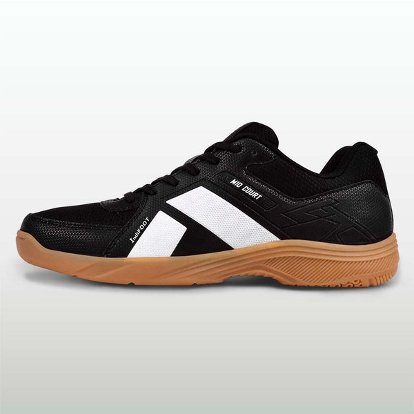 NIVIA Mid Court Badminton Shoes | Lightweight Court Shoes with Flexipro Technology, Herringbone Sole & Superior Cushioning