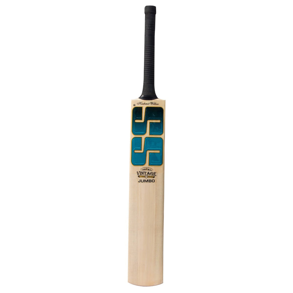 SS Vintage Jumbo Kashmir Willow Cricket Bat - SH | Premium Grade 3 Kashmir Willow