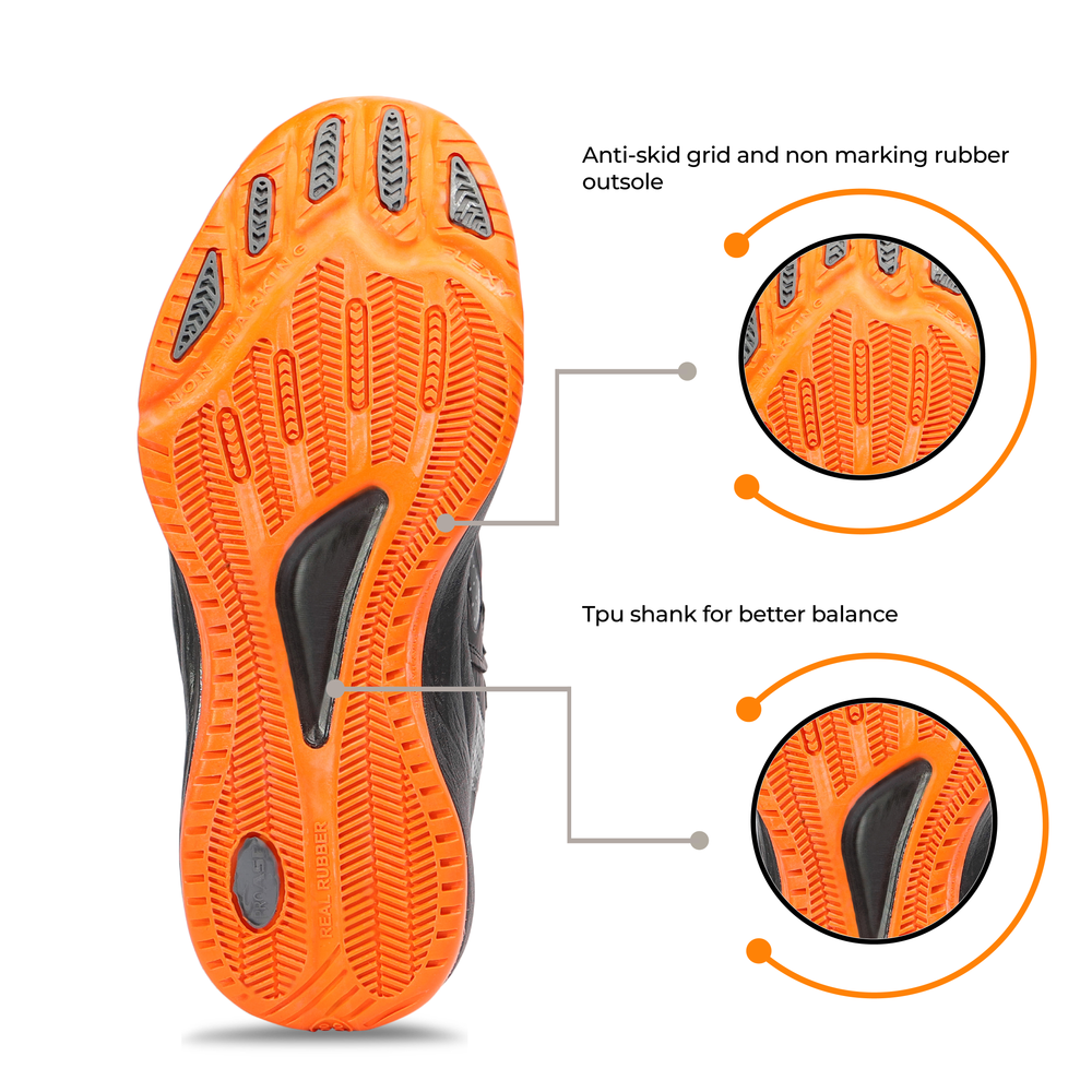 Pro Ase BB-202 Basketball Shoes | Breathable Mesh Upper, Cushioned Insole & Indoor/Outdoor Grip