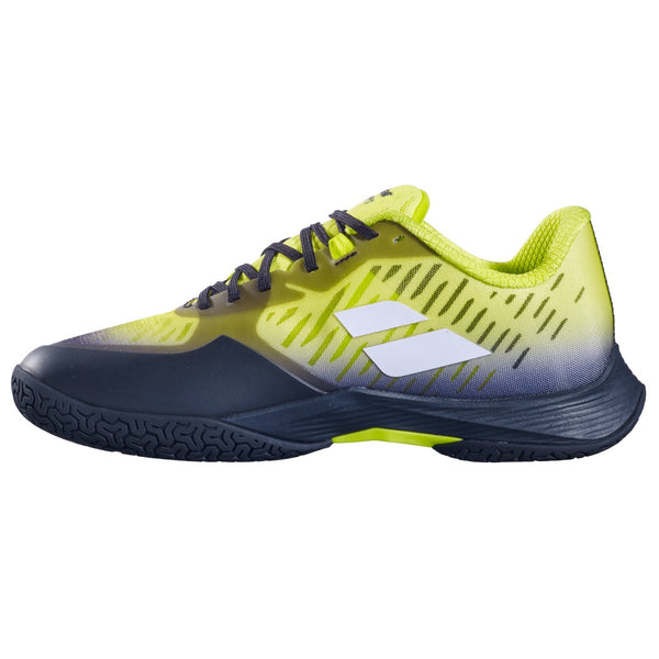 Babolat Shadow Series Men Badminton Shoes – Ultra‑Light Michelin Indoor Shoe with Power Straps & Dual‑Density EVA (Advanced Players)