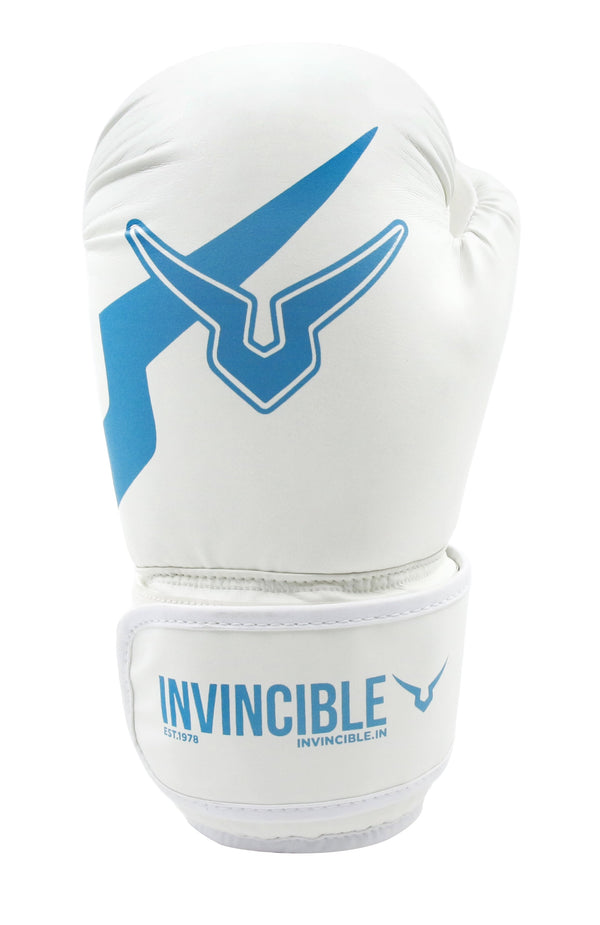 Invincible Solar Activated Amateur Training Boxing Gloves | Color-Changing Synthetic Leather Gloves with Molded Padding & Ventilated Design