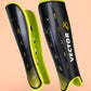 Vector X Classic Hockey Shin Guard (Black/Neon Green) | Field Hockey Leg & Ankle Guards for Junior & Senior Players