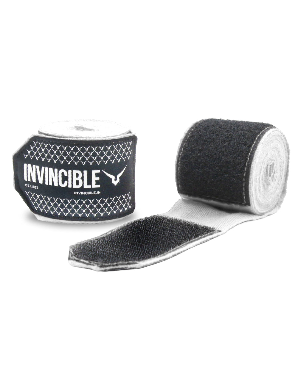 Invincible Classic Cotton Boxing Hand Wrap | Non-Stretch Cotton Hand Wraps with Superior Wrist & Knuckle Support - Best Price online Prokicksports.com