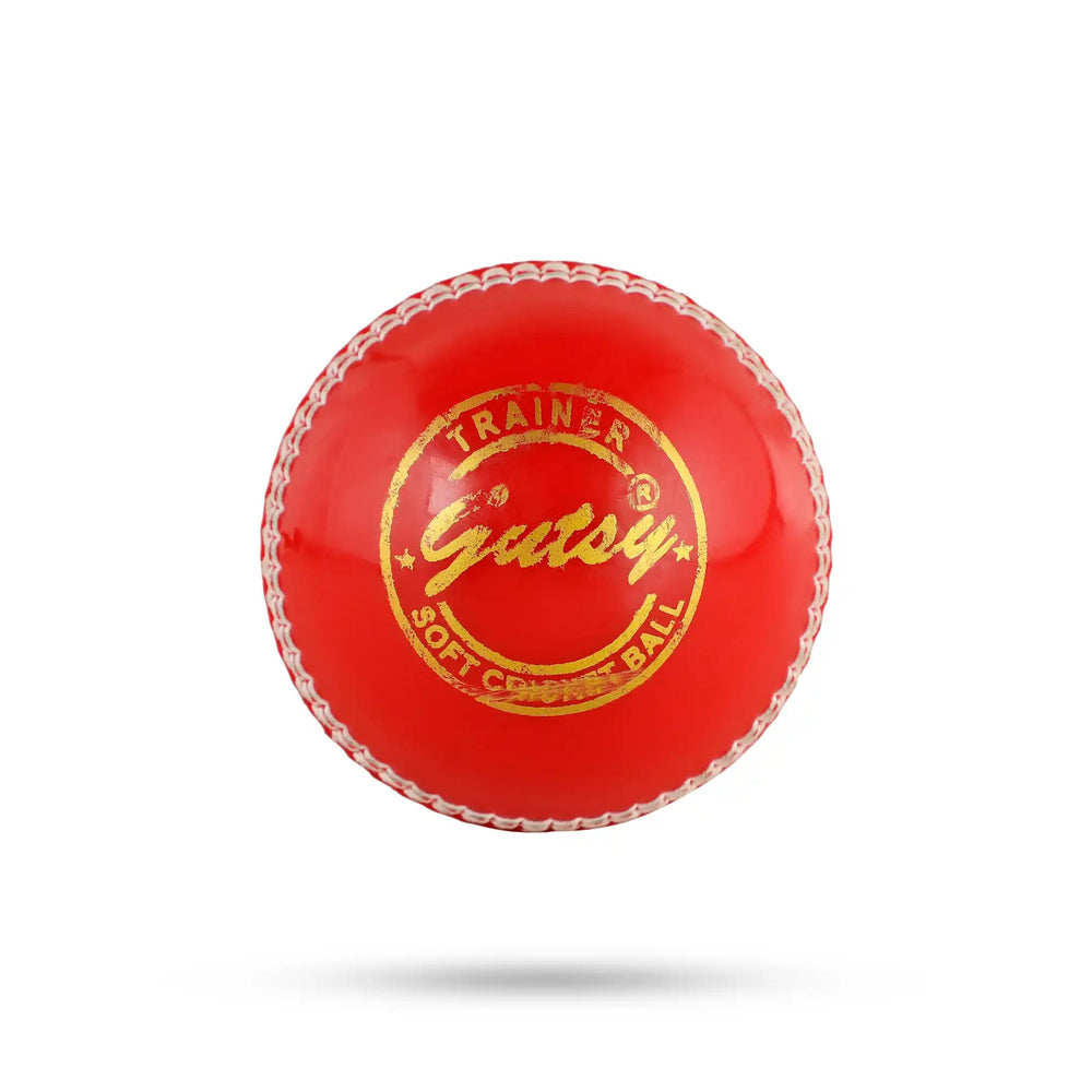 SS Gutsy (Alum Tanned) Cricket Ball - Red | 156g