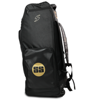 SS Gama Duffle Wheelie Kitbag | Cricket Kit Bag with Bat, Helmet & Shoe Compartments