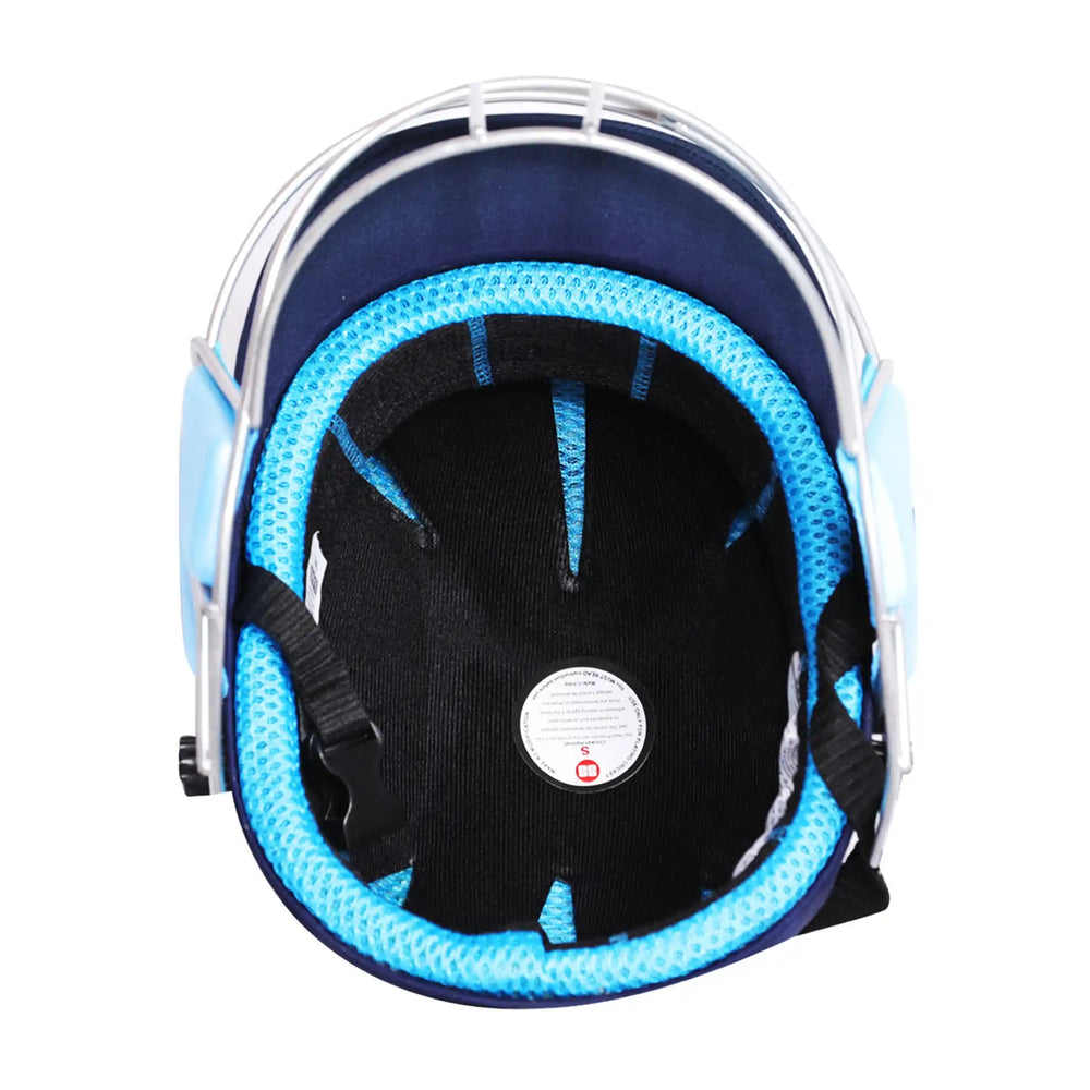 SS Prince Cricket Helmet | Lightweight Polypropylene Shell with PU Foam Padding & Steel Face Guard