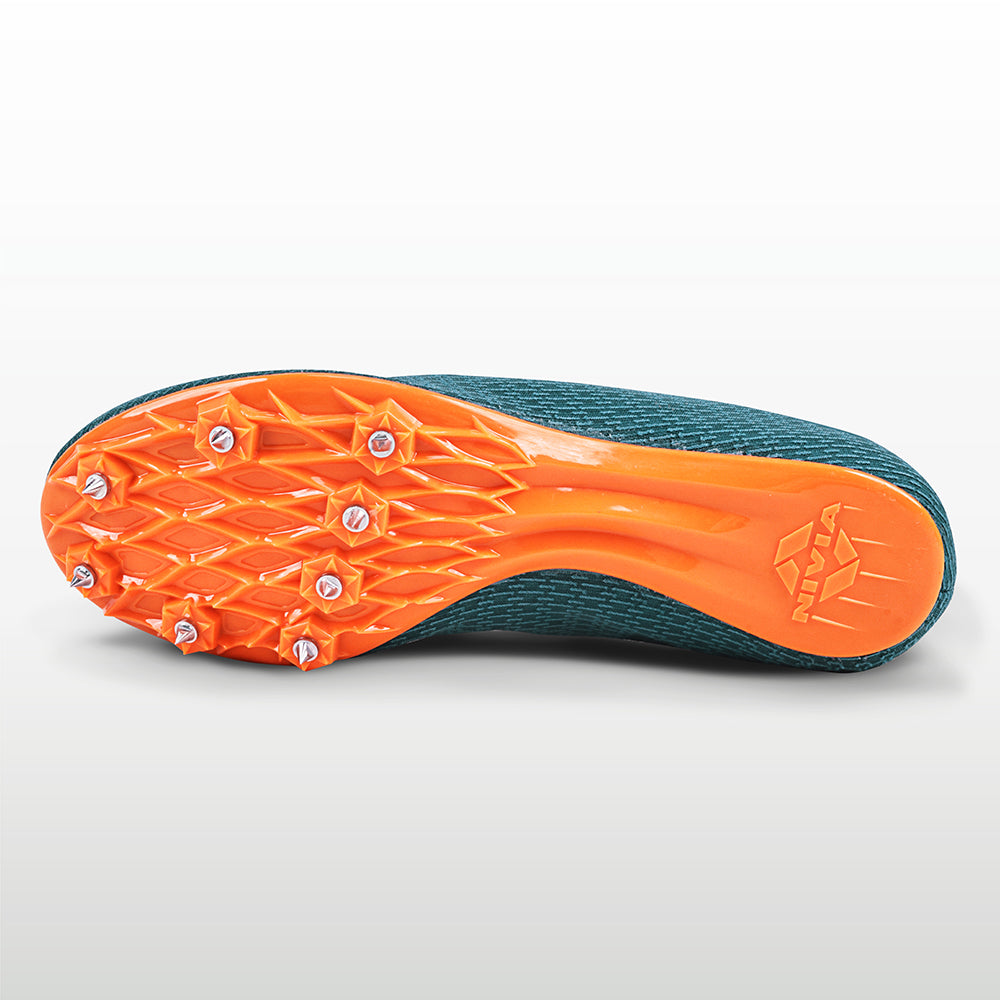 NIVIA Stride 3.0 Running Spikes | Lightweight Track & Field Shoes with 8 Removable Spikes & TPU Soleplate