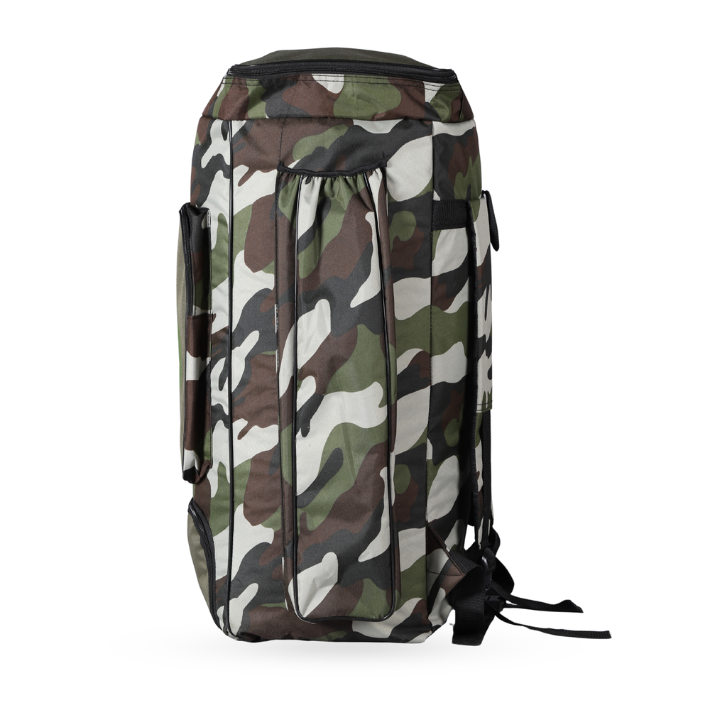 SS Cricket Kit Bag Camo Duffle - Green