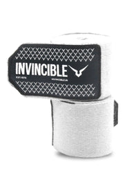 Invincible Classic Cotton Boxing Hand Wrap | Non-Stretch Cotton Hand Wraps with Superior Wrist & Knuckle Support - Best Price online Prokicksports.com