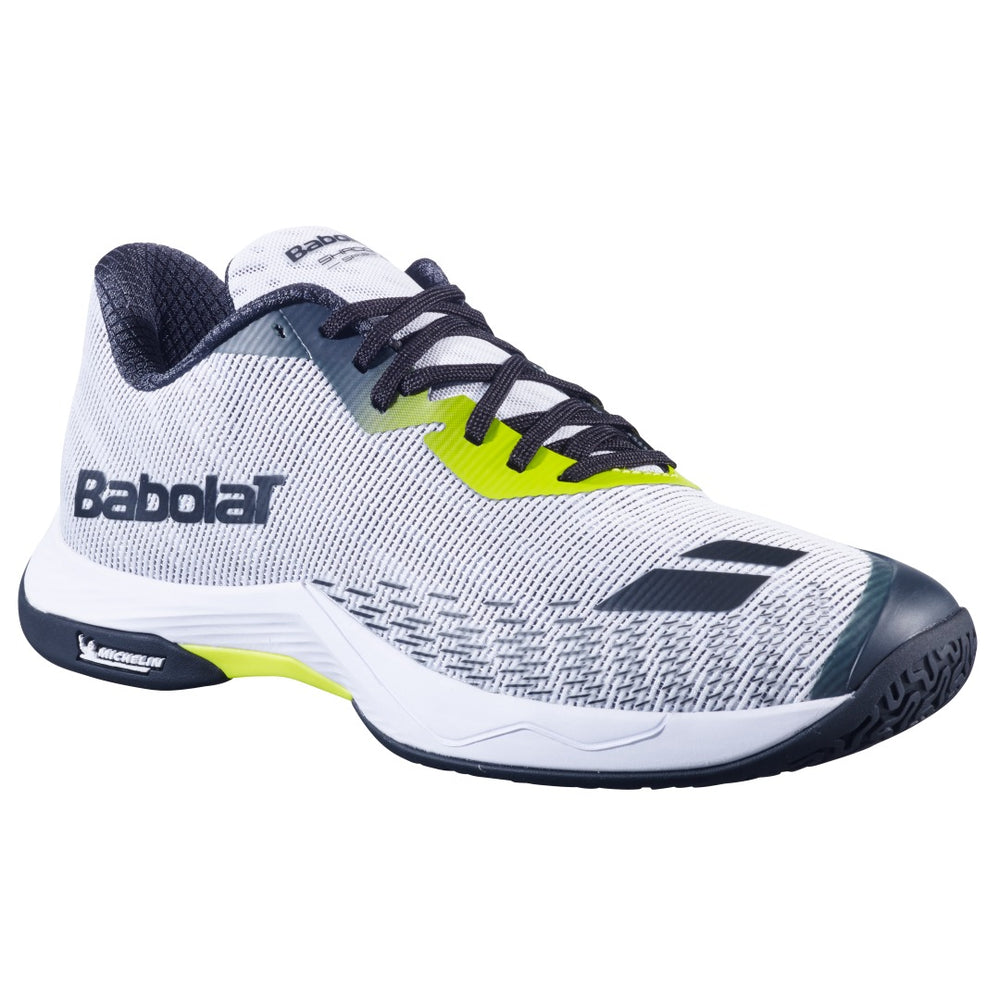 Babolat Shadow Series Men Badminton Shoes – Ultra‑Light Michelin Indoor Shoe with Power Straps & Dual‑Density EVA (Advanced Players)