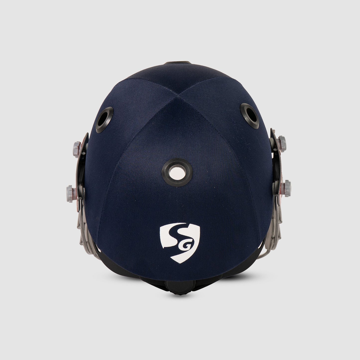 SG Smartfit Cricket Helmet Navy | Impact-Resistant Cricket Helmet with Steel Grill, Ventilation & Adjustable Fit