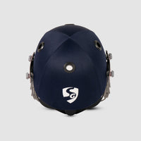 SG Smartfit Cricket Helmet Navy | Impact-Resistant Cricket Helmet with Steel Grill, Ventilation & Adjustable Fit - Best Price online Prokicksports.com
