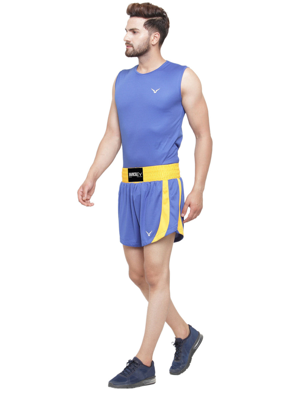 Invincible Men’s Amateur Wushu Set | 100% Polyester Moisture-Wicking Athletic Training Set