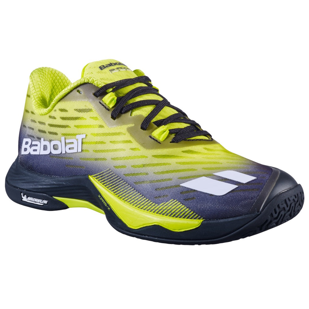 Babolat Shadow Tour 5 Men Badminton Shoes – Ultra‑Light Michelin Indoor Shoe with Power Straps & Dual‑Density EVA (Advanced Players) - Best Price online Prokicksports.com