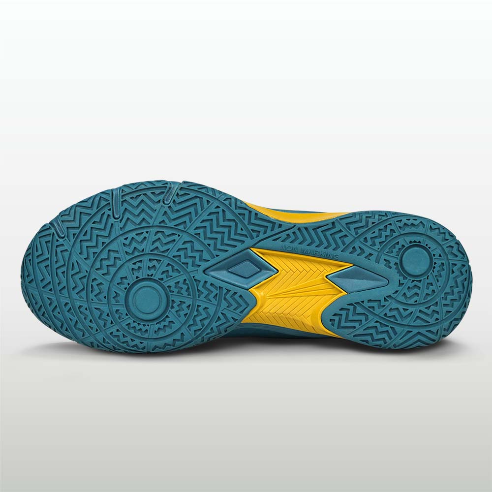 NIVIA Powerstrike 4.0 Badminton Shoes | Lightweight Court Shoes with Duofoam Cushioning, TPU Support & Non-Marking Sole