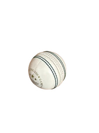 SF Academy Premium Cricket Ball | White Leatherette Match Ball | Pack of 6