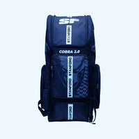 SF Cobra 2.0 Duffle Wheelie Cricket Kit Bag | Premium 1680D Fabric | Dual Wheels | Internal Bat Sleeves