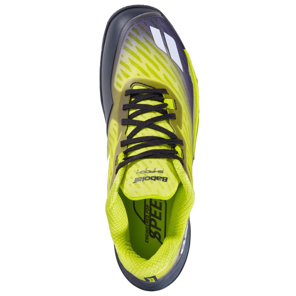 Babolat Shadow Tour 5 Men Badminton Shoes – Ultra‑Light Michelin Indoor Shoe with Power Straps & Dual‑Density EVA (Advanced Players) - Best Price online Prokicksports.com