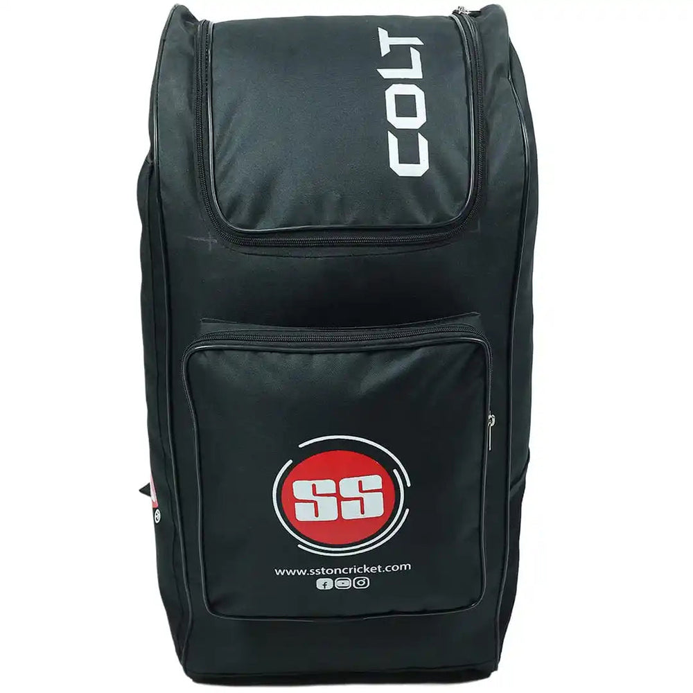 SS Colt Cricket Kit Bag - Black | Compact Training & Equipment Bag
