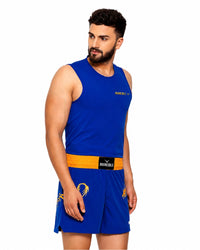 Invincible Men's Feather Weight Stretch Wushu Kit | Polyester-Spandex Moisture-Wicking Martial Arts Training Set