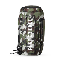 SS Cricket Kit Bag Camo Duffle - Green