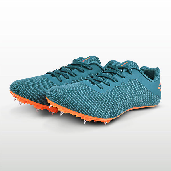 NIVIA Stride 3.0 Running Spikes | Lightweight Track & Field Shoes with 8 Removable Spikes & TPU Soleplate