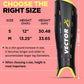 Vector X Classic Hockey Shin Guard (Black/Neon Green) | Field Hockey Leg & Ankle Guards for Junior & Senior Players