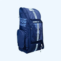 SF Cobra 2.0 Duffle Wheelie Cricket Kit Bag | Premium 1680D Fabric | Dual Wheels | Internal Bat Sleeves