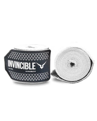 Invincible Classic Cotton Boxing Hand Wrap | Non-Stretch Cotton Hand Wraps with Superior Wrist & Knuckle Support - Best Price online Prokicksports.com