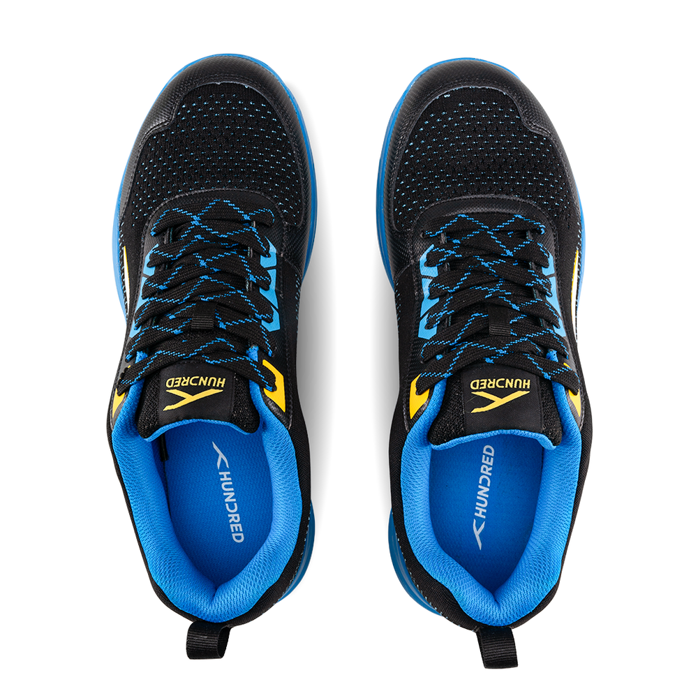 HUNDRED Court Flyer Badminton Shoes | Lightweight Club-Level Shoes with Energy Layer Cushioning & Active Grip Outsole - Best Price online Prokicksports.com