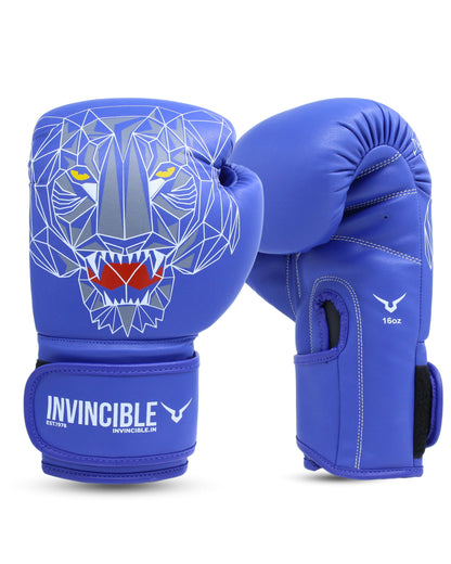 Invincible Limited Edition Combat Boxing Gloves | Animal Series Training Gloves with Multi-Layer Shock Absorbing Foam