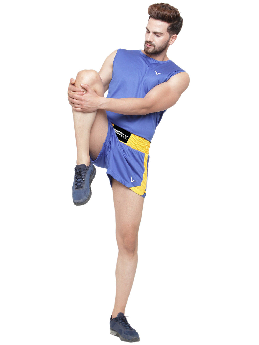 Invincible Men’s Amateur Wushu Set | 100% Polyester Moisture-Wicking Athletic Training Set
