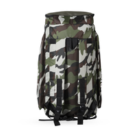 SS Cricket Kit Bag Camo Duffle - Green
