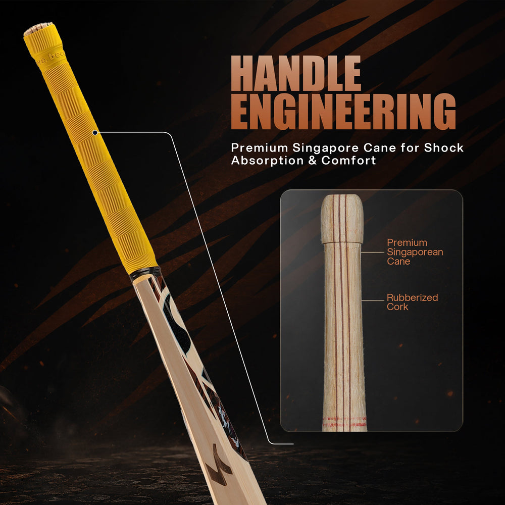 SG Ishan Kishan English Willow Cricket Bat - SH | Y2 Grade Willow with Harrow Profile, Thick Edges & Explosive Power